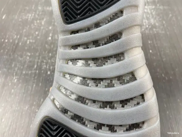 Rep TBkick CT8013-019 Air Jordan 12 Wolf Grey Black 0531